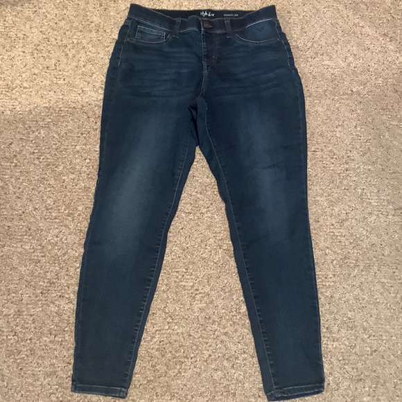 Style Co High Rise Skinny Jeggings Size 